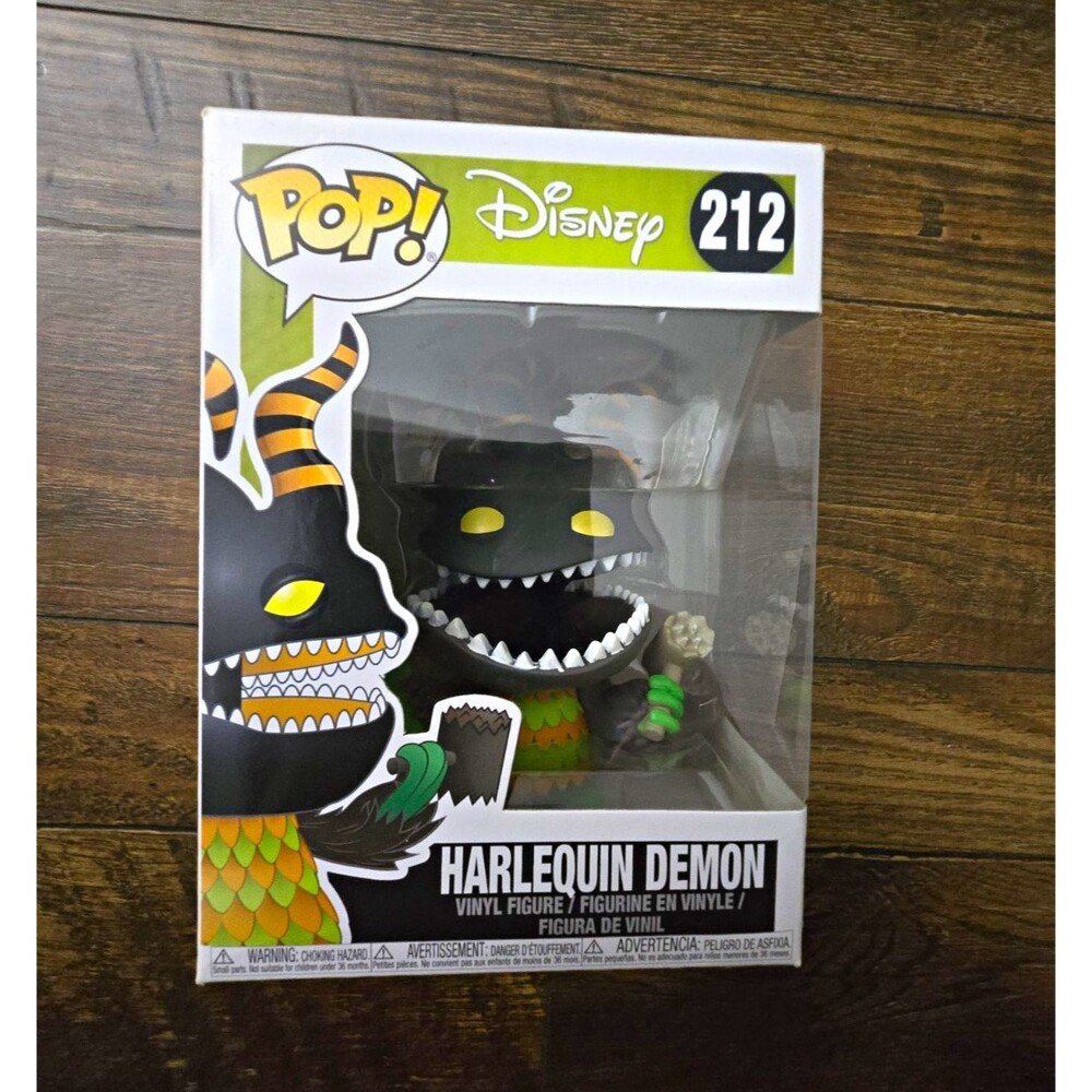 Funko Pop! Disney #212 Harlequin Demon Vinyl Figure Nightmare Before Christmas